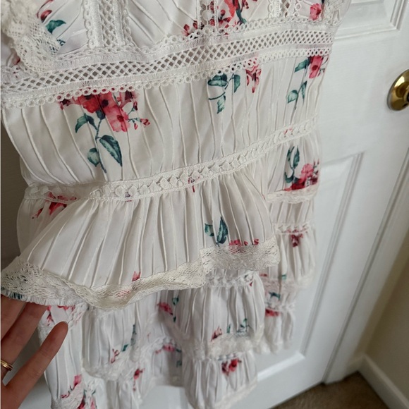 Floral Ruffle Dress - Picture 2 of 4